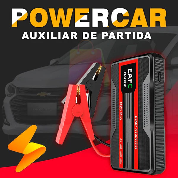 Auxiliar de Partida Veicular e Power Bank 20000mAh Carpower