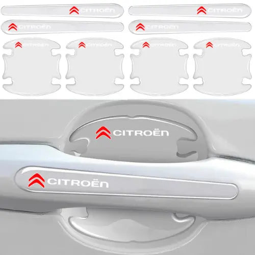 Kit Protetor Maçaneta Personalizado Universal Anti Arranhões Completo