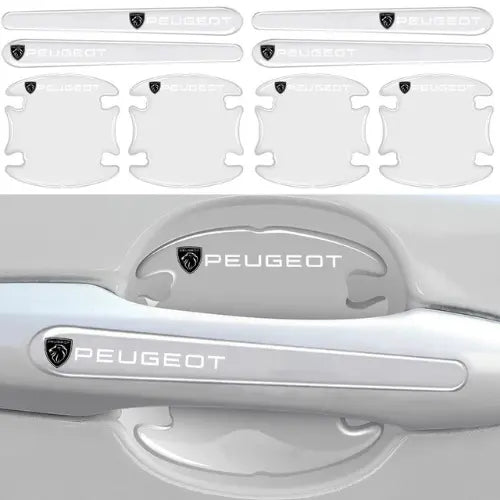 Kit Protetor Maçaneta Personalizado Universal Anti Arranhões Completo