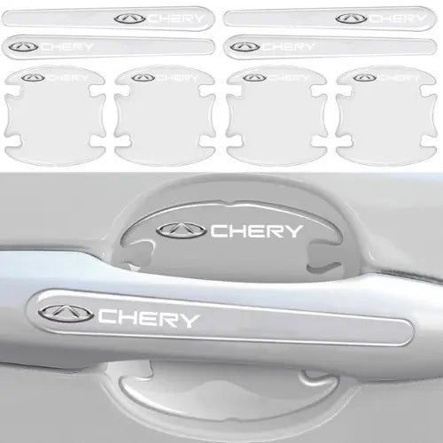 Kit Protetor Maçaneta Personalizado Universal Anti Arranhões Completo