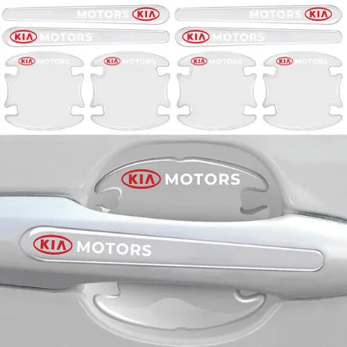 Kit Protetor Maçaneta Personalizado Universal Anti Arranhões Completo