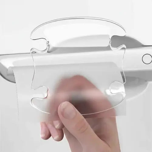 Kit Protetor Maçaneta Personalizado Universal Anti Arranhões Completo