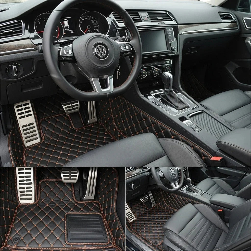 Conjunto Tapetes Veícular Luxo e Conforto | Parte Dianteira e Traseira