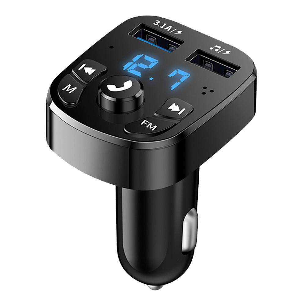 Adaptador Bluetooth Veicular com Carregador USB Duplo