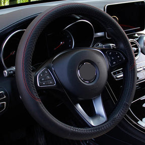 Capa de Volante Antiderrapante em Microfibra de Couro