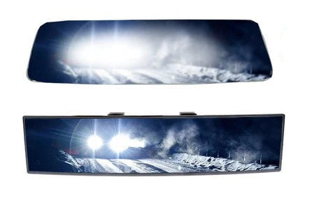 Espelho Retrovisor Panorâmico Antirreflexo Grande Angular