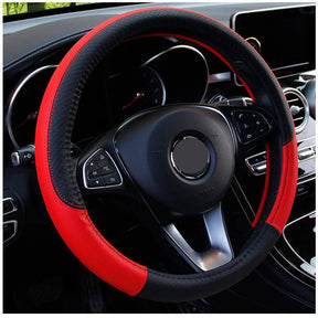 Capa de Volante Antiderrapante em Microfibra de Couro