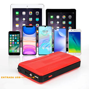 Auxiliar de Partida Veicular e Power Bank 20000mAh Carpower
