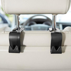 Kit 4 Ganchos Organizadores para Encosto de Cabeça