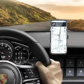 Suporte Veicular Multifuncional para Painel e Retrovisor HolderPro