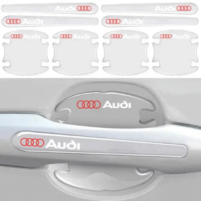 Kit Protetor Maçaneta Personalizado Universal Anti Arranhões Completo