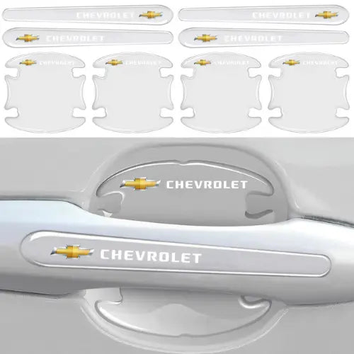 Kit Protetor Maçaneta Personalizado Universal Anti Arranhões Completo