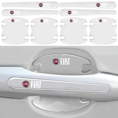 Kit Protetor Maçaneta Personalizado Universal Anti Arranhões Completo