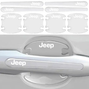 Kit Protetor Maçaneta Personalizado Universal Anti Arranhões Completo