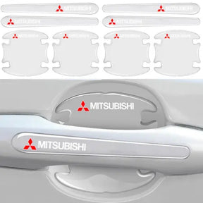 Kit Protetor Maçaneta Personalizado Universal Anti Arranhões Completo