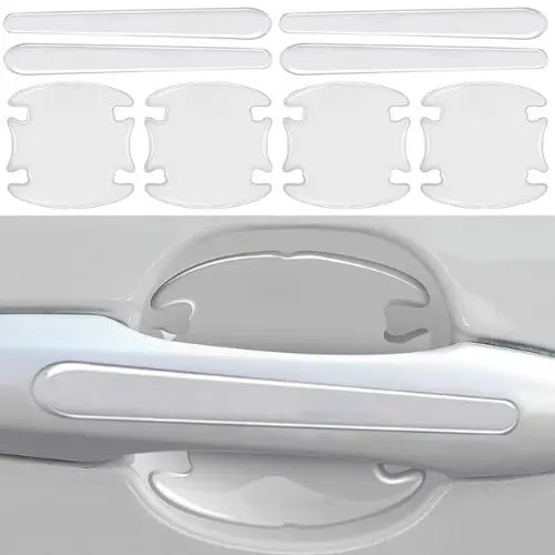 Kit Protetor Maçaneta Personalizado Universal Anti Arranhões Completo