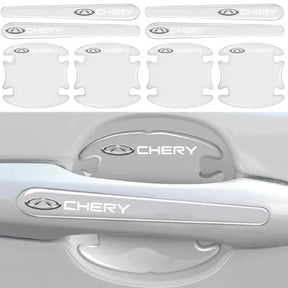 Kit Protetor Maçaneta Personalizado Universal Anti Arranhões Completo