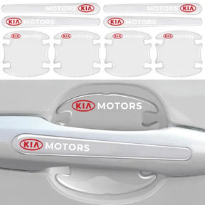 Kit Protetor Maçaneta Personalizado Universal Anti Arranhões Completo