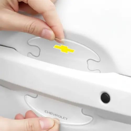 Kit Protetor Maçaneta Personalizado Universal Anti Arranhões Completo