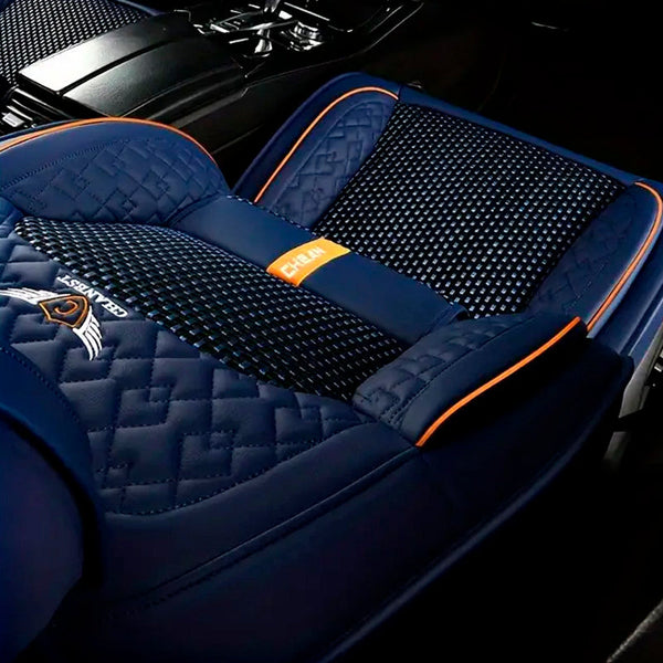 Kit Capa Banco de Carro Completo em Couro Sintético Italian + BRINDE