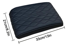 Capa Acolchoada em Couro para Apoio de Braço Universal