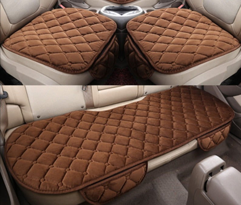 Capa Protetora Aveludada para Banco de Carro