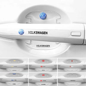 Kit Protetor Maçaneta Personalizado Universal Anti Arranhões Completo
