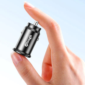 Carregador Veicular Duplo USB 40W Carga Rápida