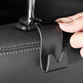 Kit 4 Ganchos Organizadores para Encosto de Cabeça