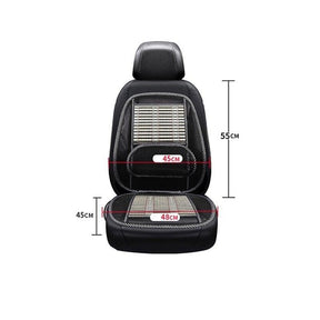 Assento Ventilado de Apoio Lombar para Carro e Cadeira