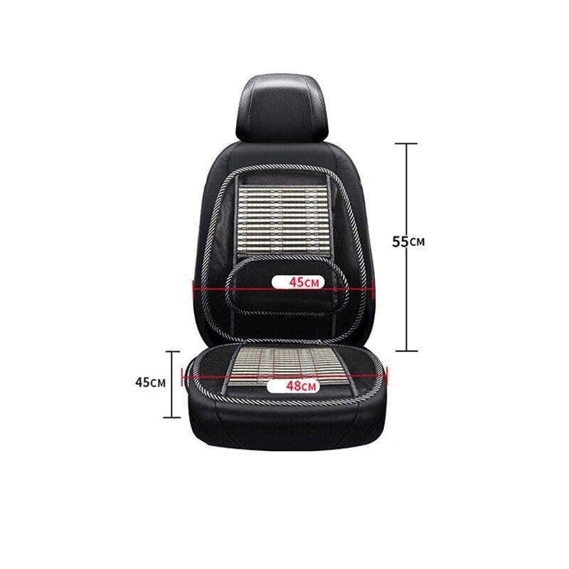 Assento Ventilado de Apoio Lombar para Carro e Cadeira